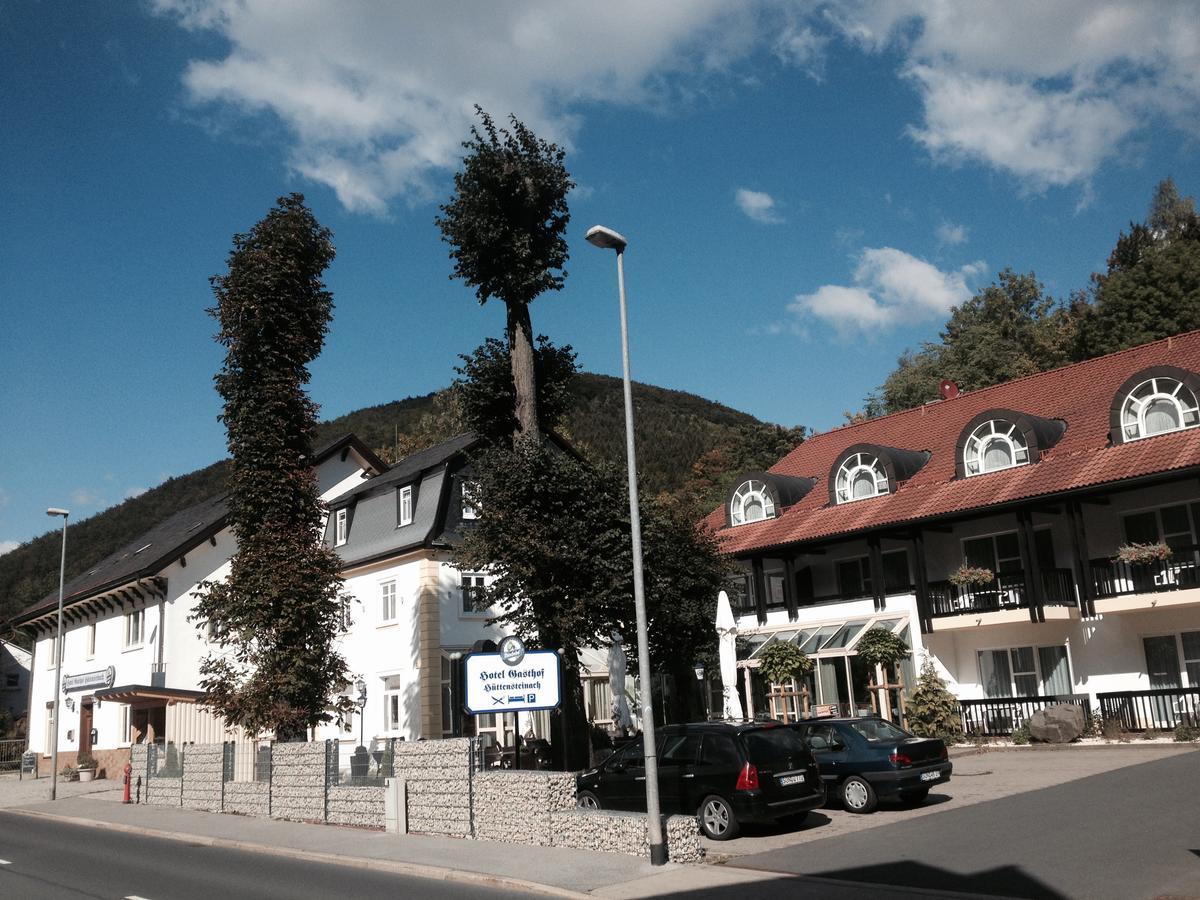 Hotel-Gasthof Huettensteinach Sonneberg Buitenkant foto